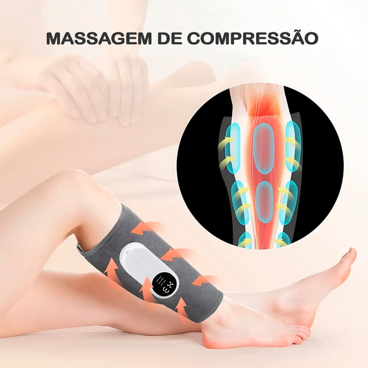 Massageador Compressão Para Perna E Panturrilha 360º